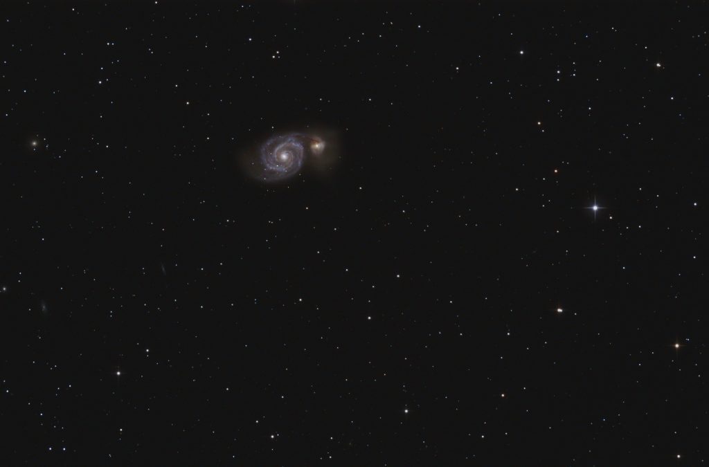 M51, la galaxie du tourbillon